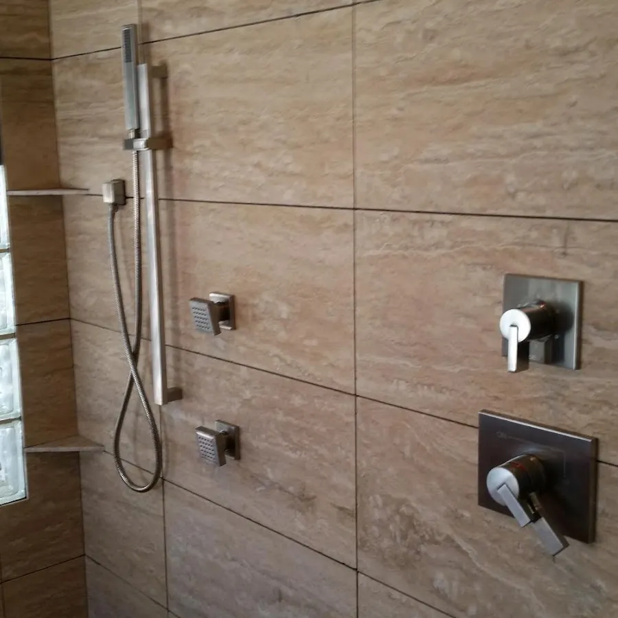 Shower fixture installation for Frozen Pipe Repair in Lee